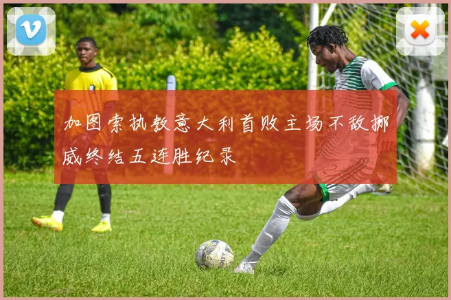 加图索执教意大利首败主场不敌挪威终结五连胜纪录