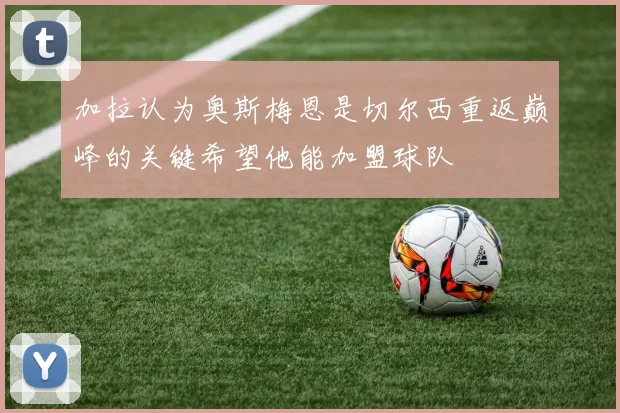 加拉认为奥斯梅恩是切尔西重返巅峰的关键希望他能加盟球队